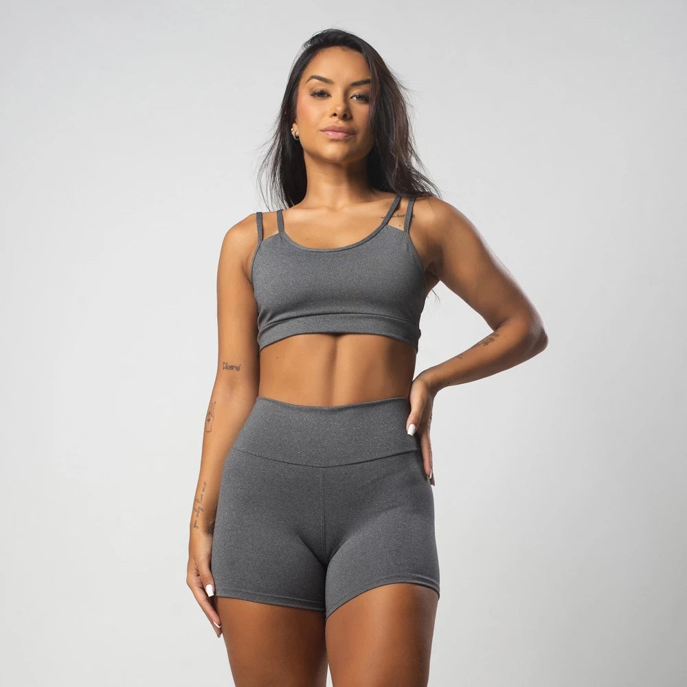 Élitisse Essence - Conjunto Top e Short Fitness