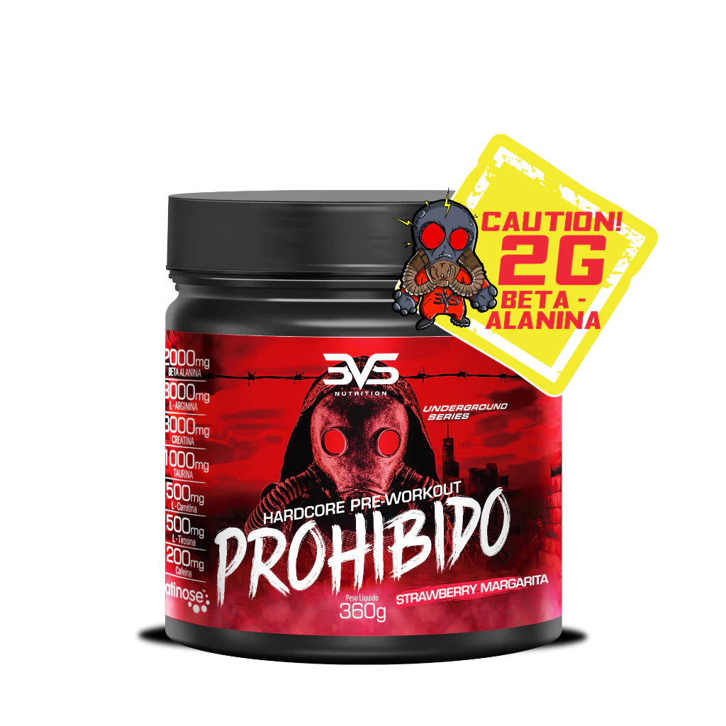 Pré Treino Prohibido 360gr