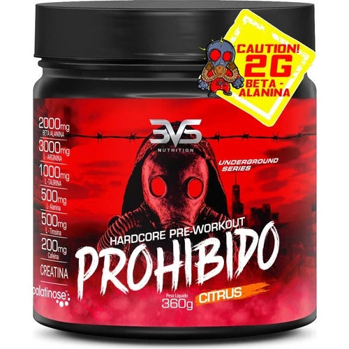 Pré Treino Prohibido 360gr