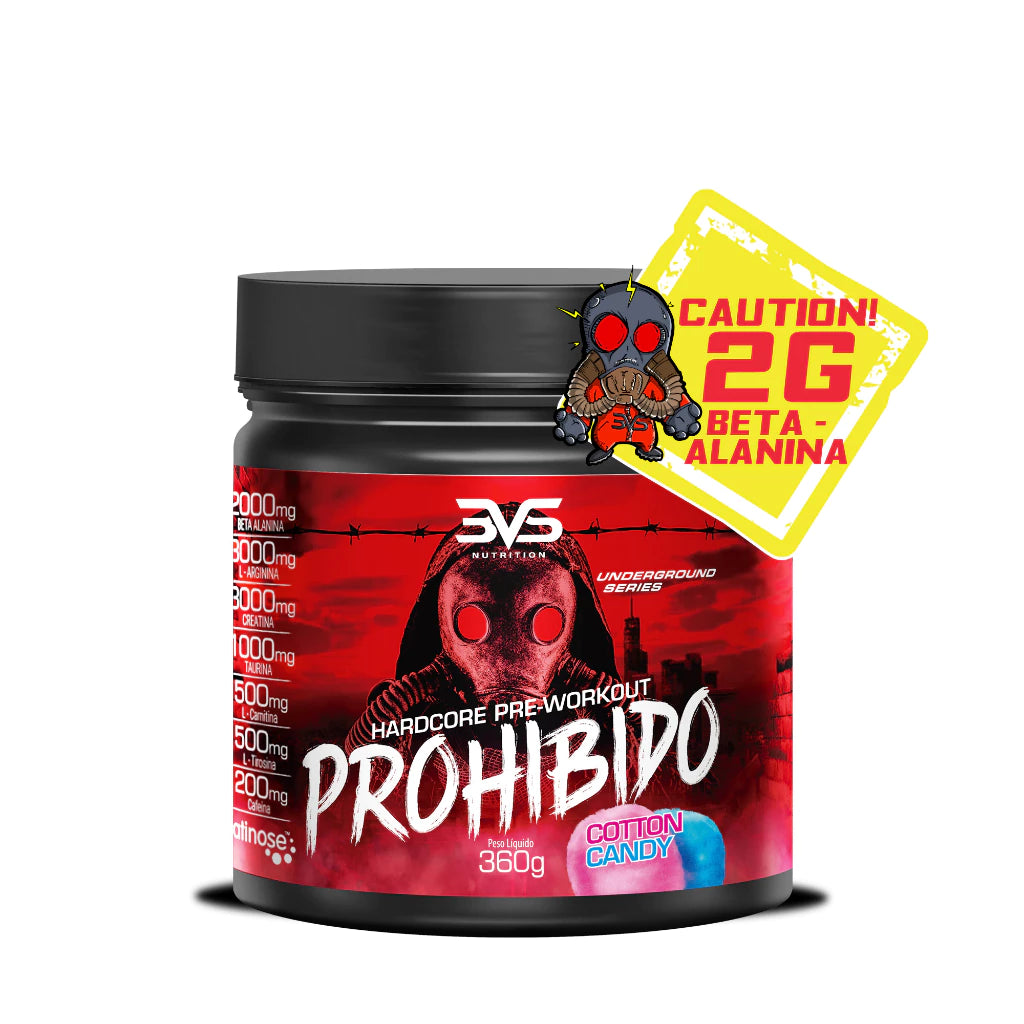 Pré Treino Prohibido 360gr