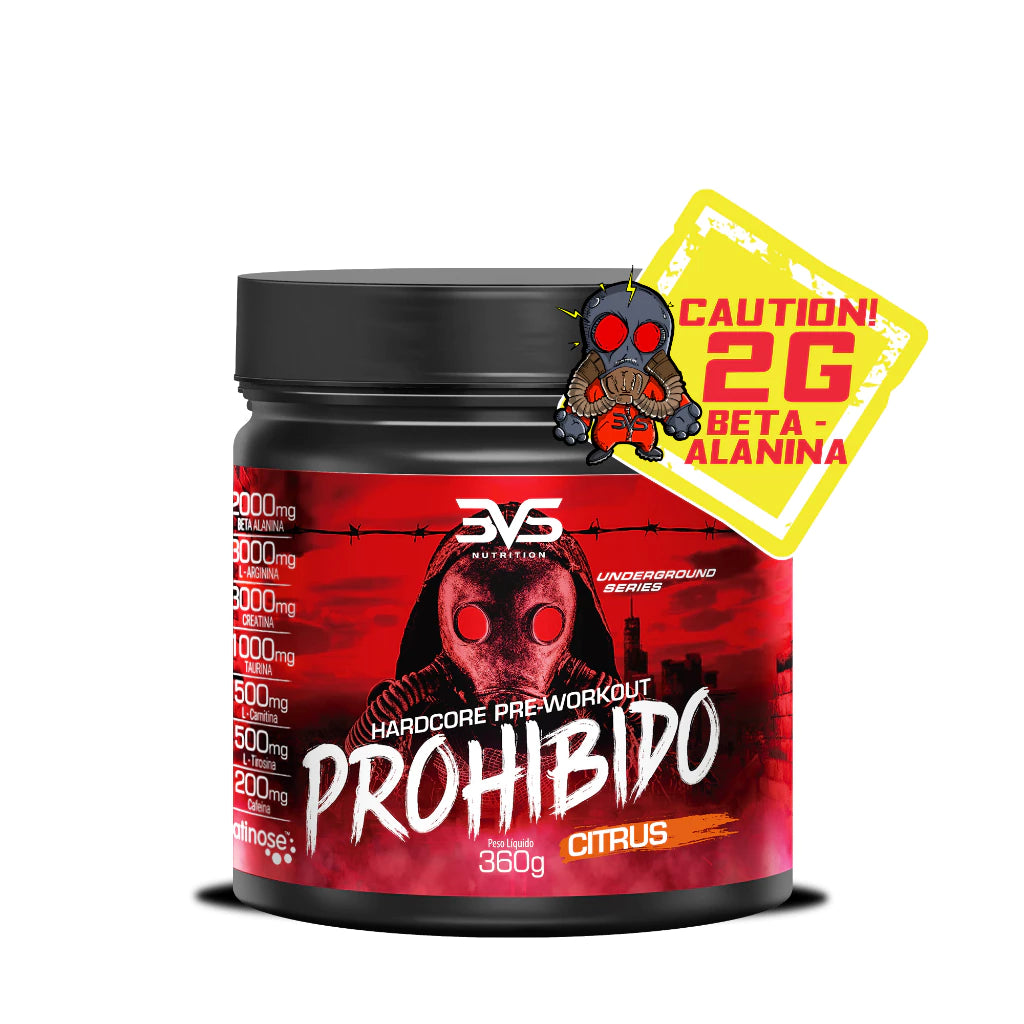 Pré Treino Prohibido 360gr