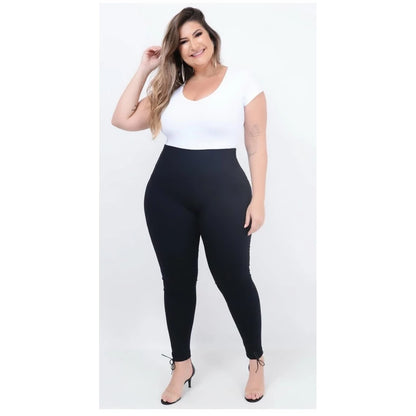 Calça legging plus size