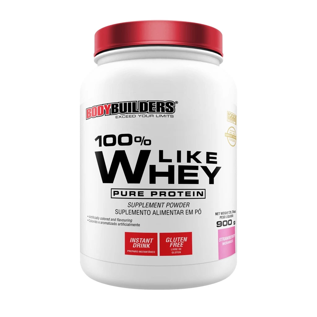 Whey Pure Protein 900g - Proteína do Soro do Leite - Bodybuilders