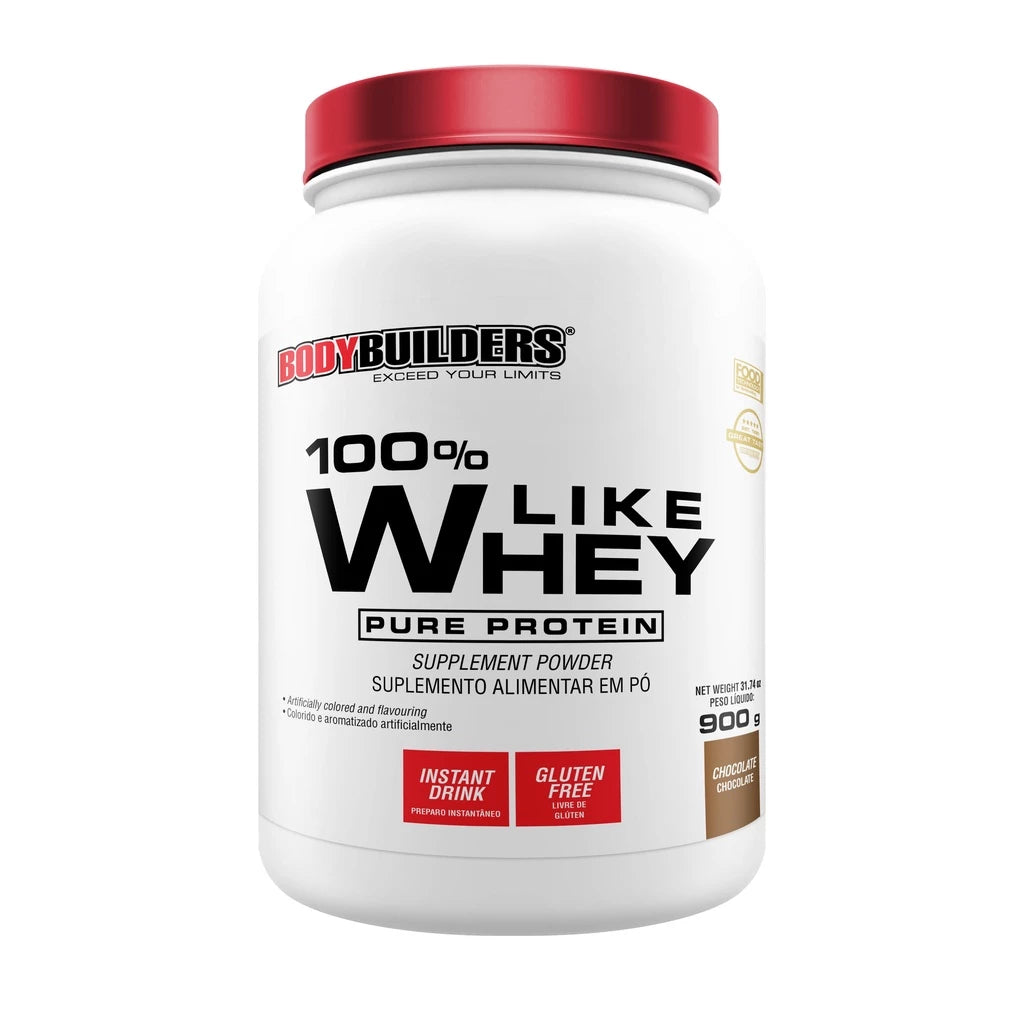 Whey Pure Protein 900g - Proteína do Soro do Leite - Bodybuilders