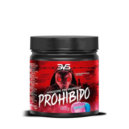 Pré Treino Prohibido Hardcore 180g