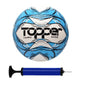 Bola Futebol Campo Oficial Topper Slick Ii + Bomba de ar