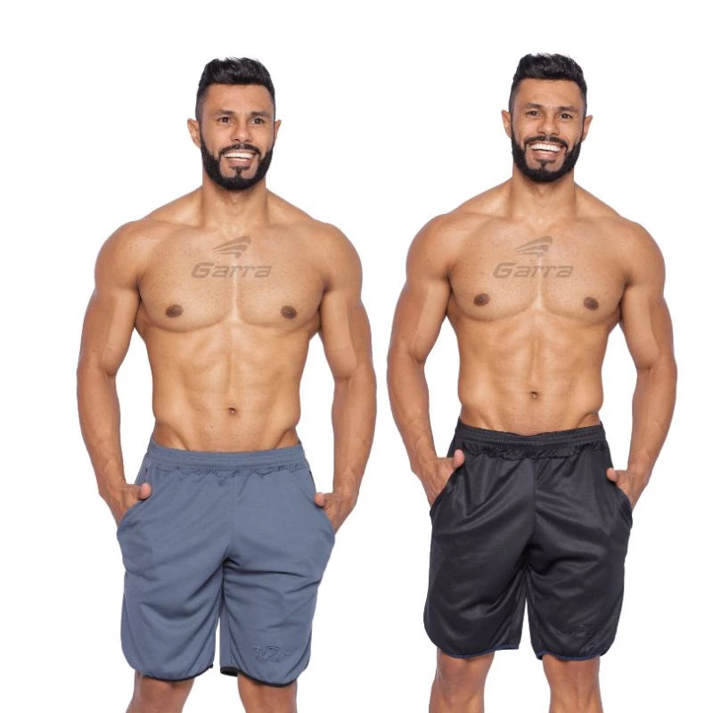 Kit 2 Bermudas Garra Sport Street Fitness