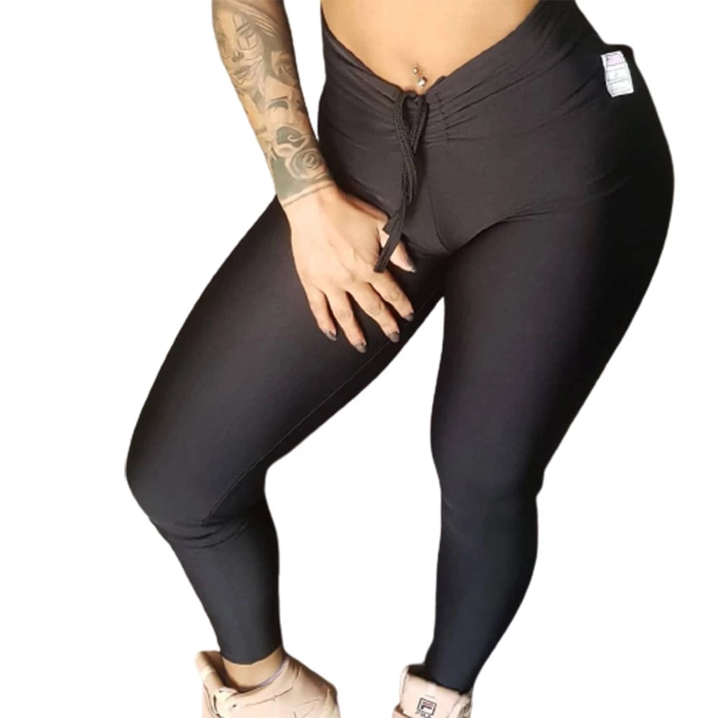 Legging De Cordão