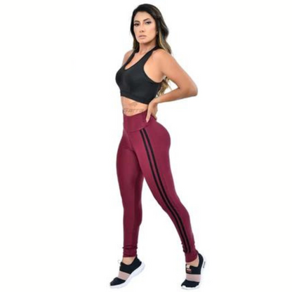 Calça Legging Fitness Cós Alto em Suplex