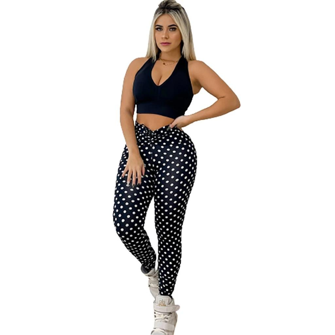 Legging De Cordão