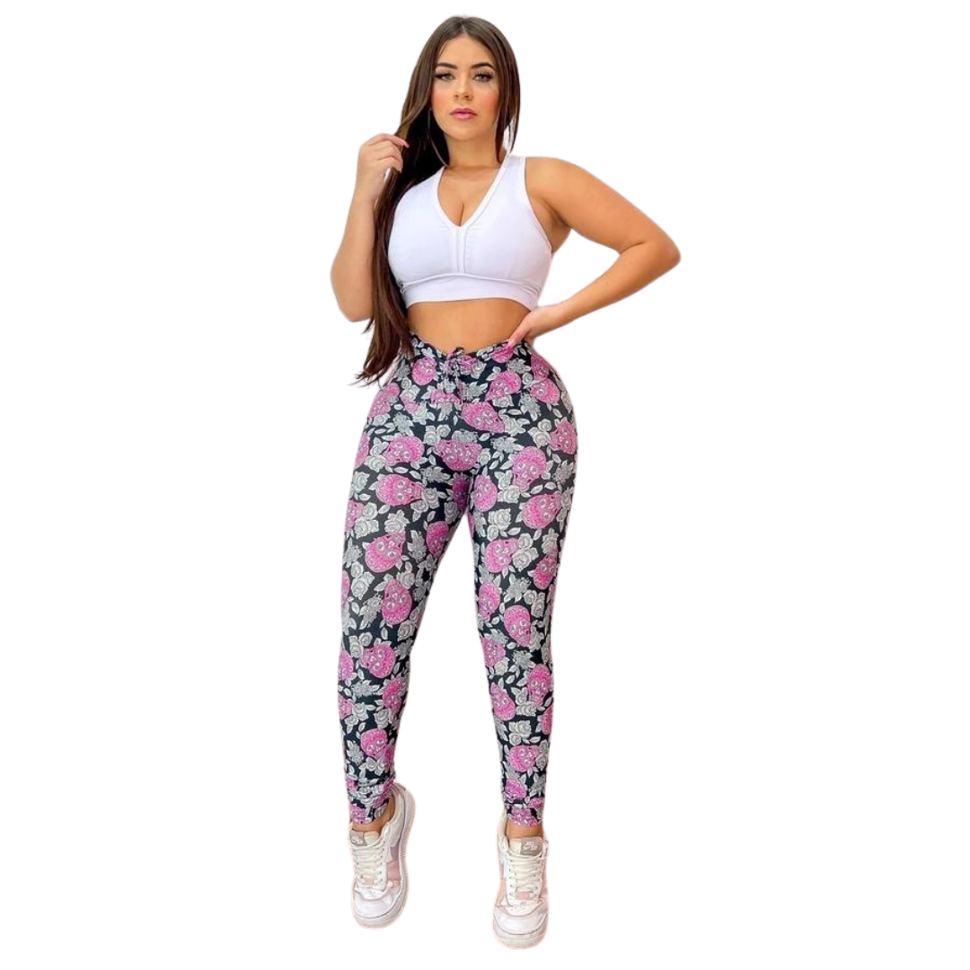 Legging De Cordão