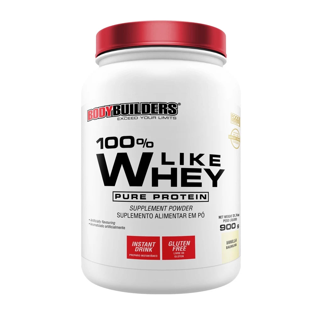 Whey Pure Protein 900g - Proteína do Soro do Leite - Bodybuilders