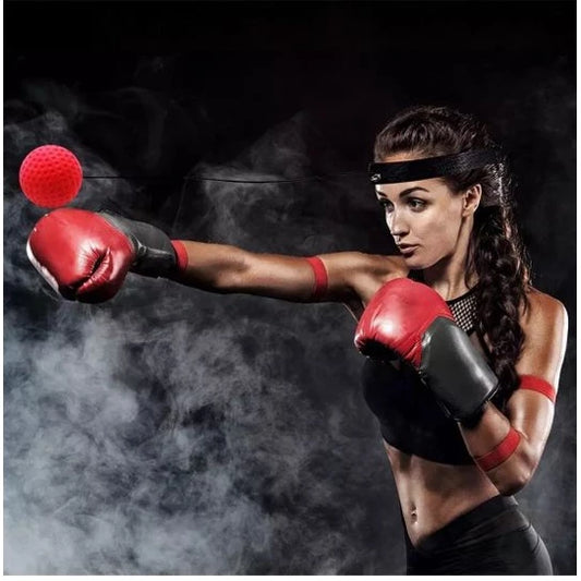 Bola Reflexo de Boxe c/ Faixa de Cabeça