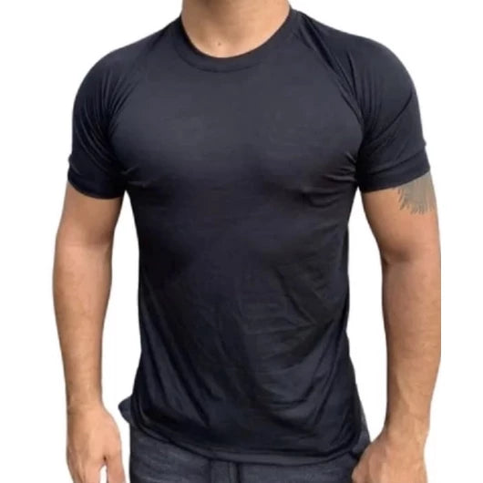 Camiseta de Corrida Dry Fit Lisa