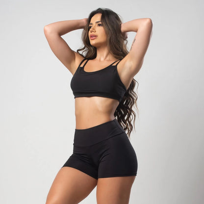 Élitisse Essence - Conjunto Top e Short Fitness