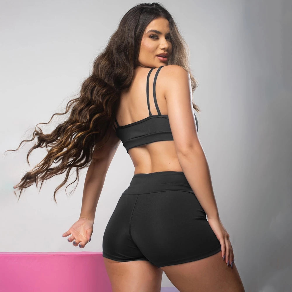 Élitisse Essence - Conjunto Top e Short Fitness