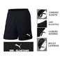 Short Bermuda Dri Fit Elastano Academia Futebol