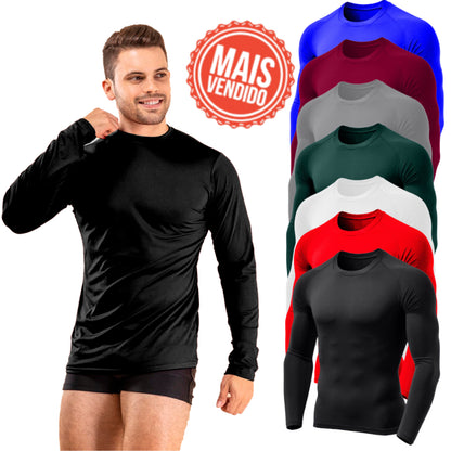 Camisa Manga Longa Térmica Proteção Uv 50+