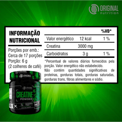 Creatina Powder 100G - Original Nutrition