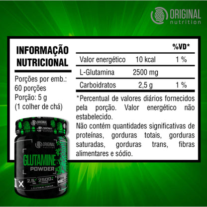 Glutamina Powder 300G - Original Nutrition