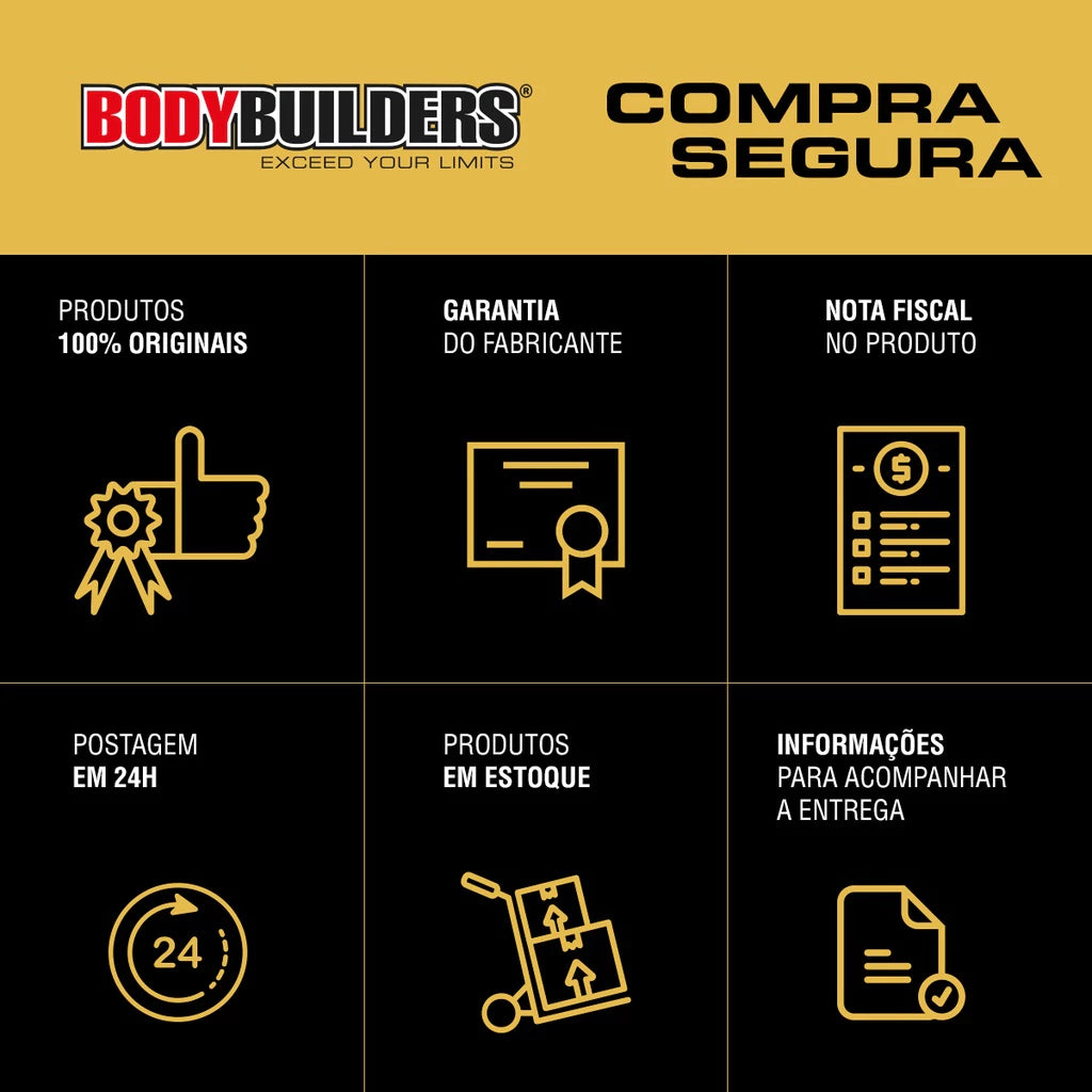 Kit Whey Protein Concentrado em Blend Proteico 500g + BCAA 4,5 100g + Power Creatina 100g + Coqueteleira - Aumento de Massa Muscular - Bodybuilders