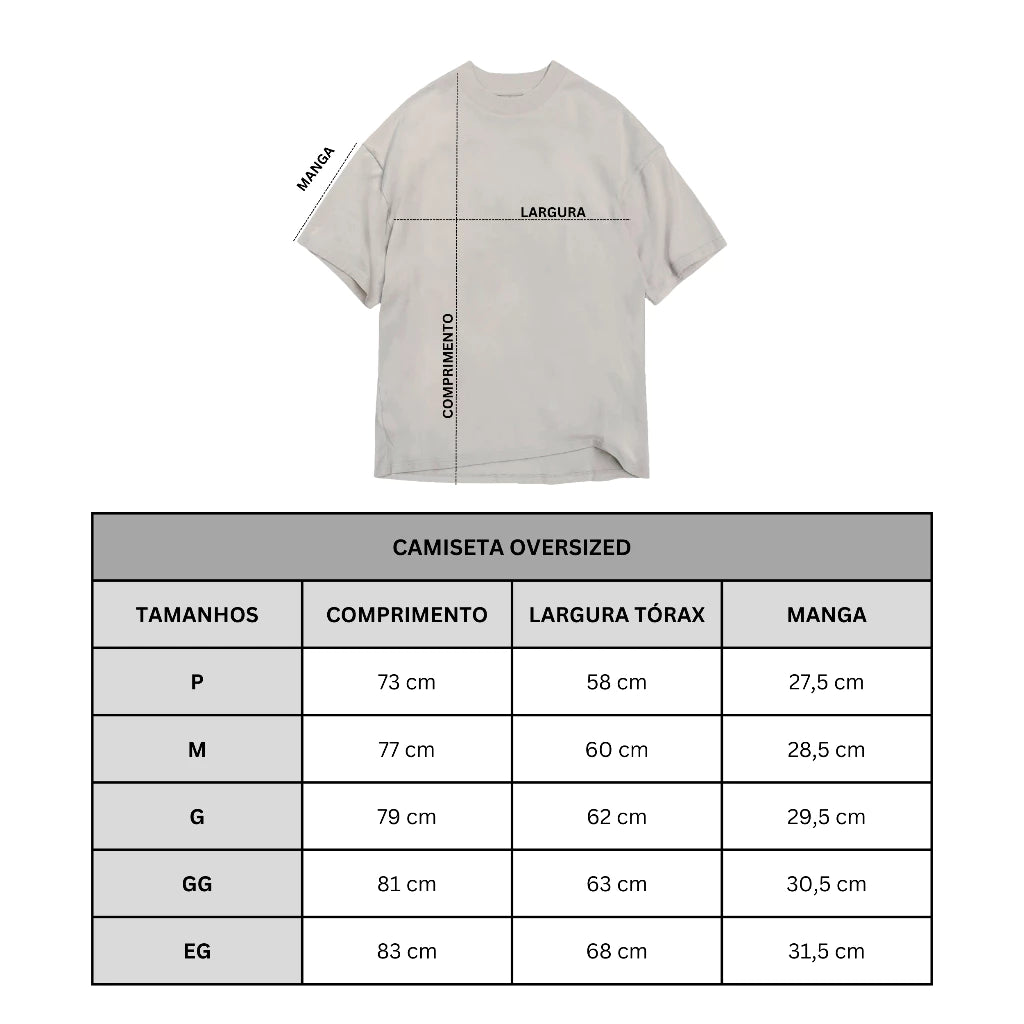 Kit 2 Camisetas  Oversized Streetwear 100% Algodão