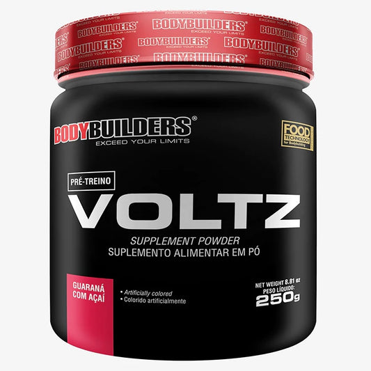 Pré-Treino Voltz 250g – Suplemento Para Ampliar os Níveis de Energia e Aumentar o Foco - Bodybuilders