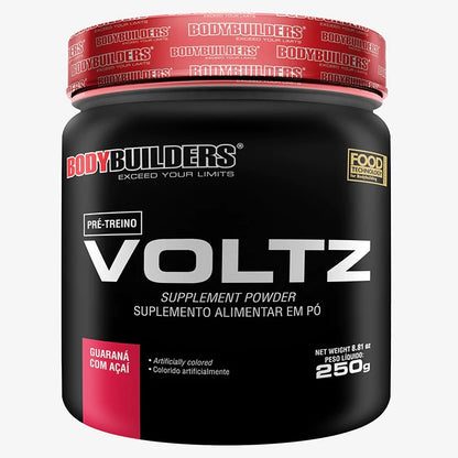 Pré-Treino Voltz 250g – Suplemento Para Ampliar os Níveis de Energia e Aumentar o Foco - Bodybuilders