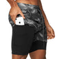 shorts 2 em 1 academia e treino sport fit dry fit