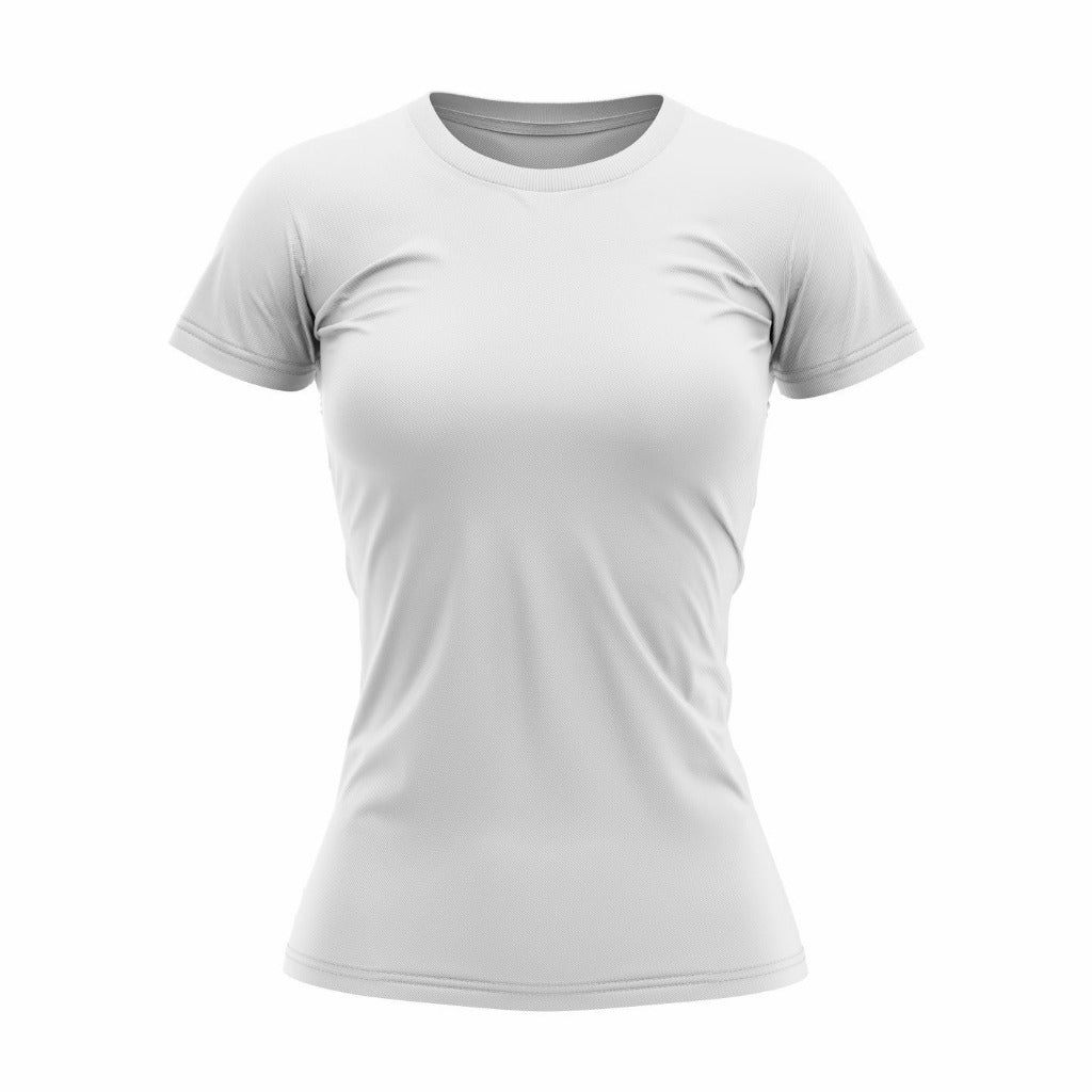 Camisa Feminina Proteção Solar UV 50+ Blusa Manga Curta Térmica