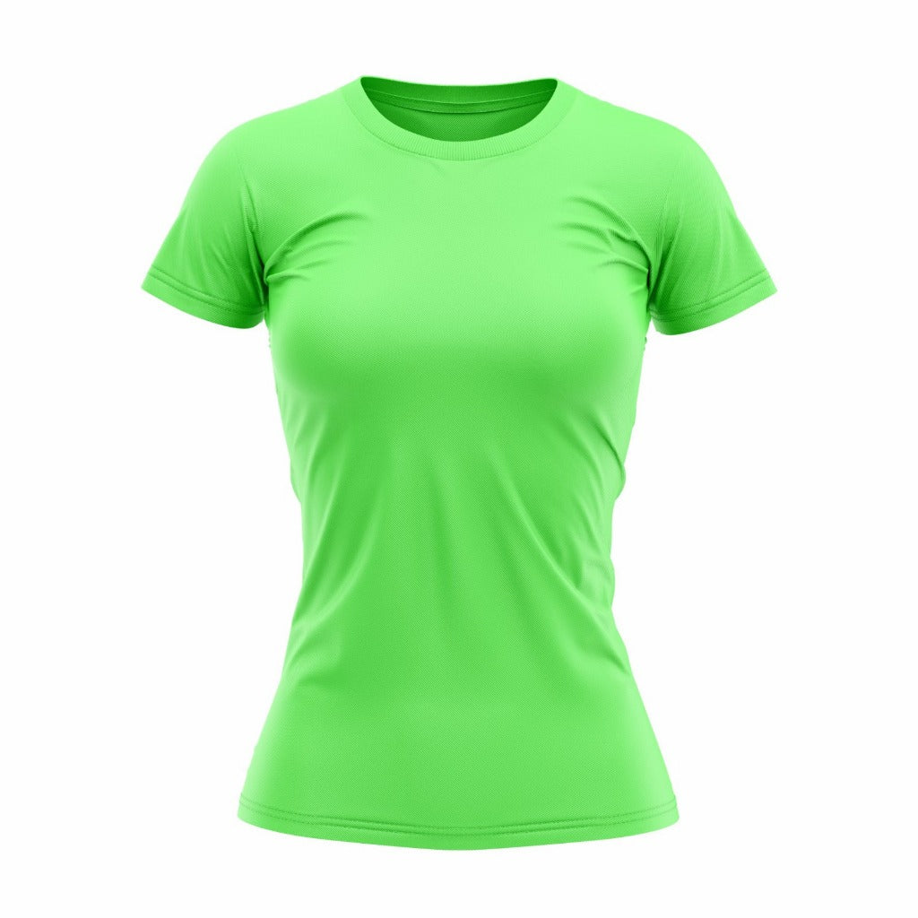 Camisa Feminina Proteção Solar UV 50+ Blusa Manga Curta Térmica