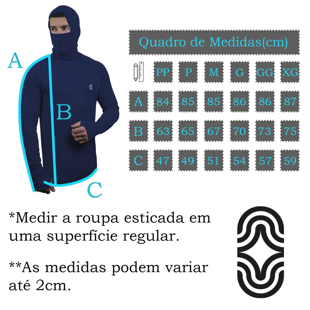 Camiseta Skube Com Máscara e Capuz