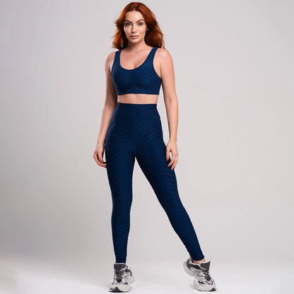 Élitisse Breeze - Legging e Top Tecido Bolha Fitness