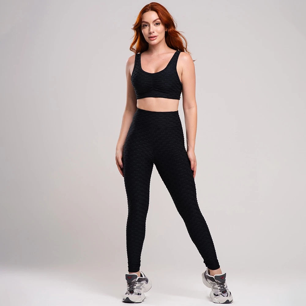 Élitisse Breeze - Legging e Top Tecido Bolha Fitness