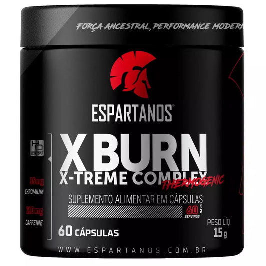 X Burn Xtreme Complex Termogênico 60 Cáps - Espartanos