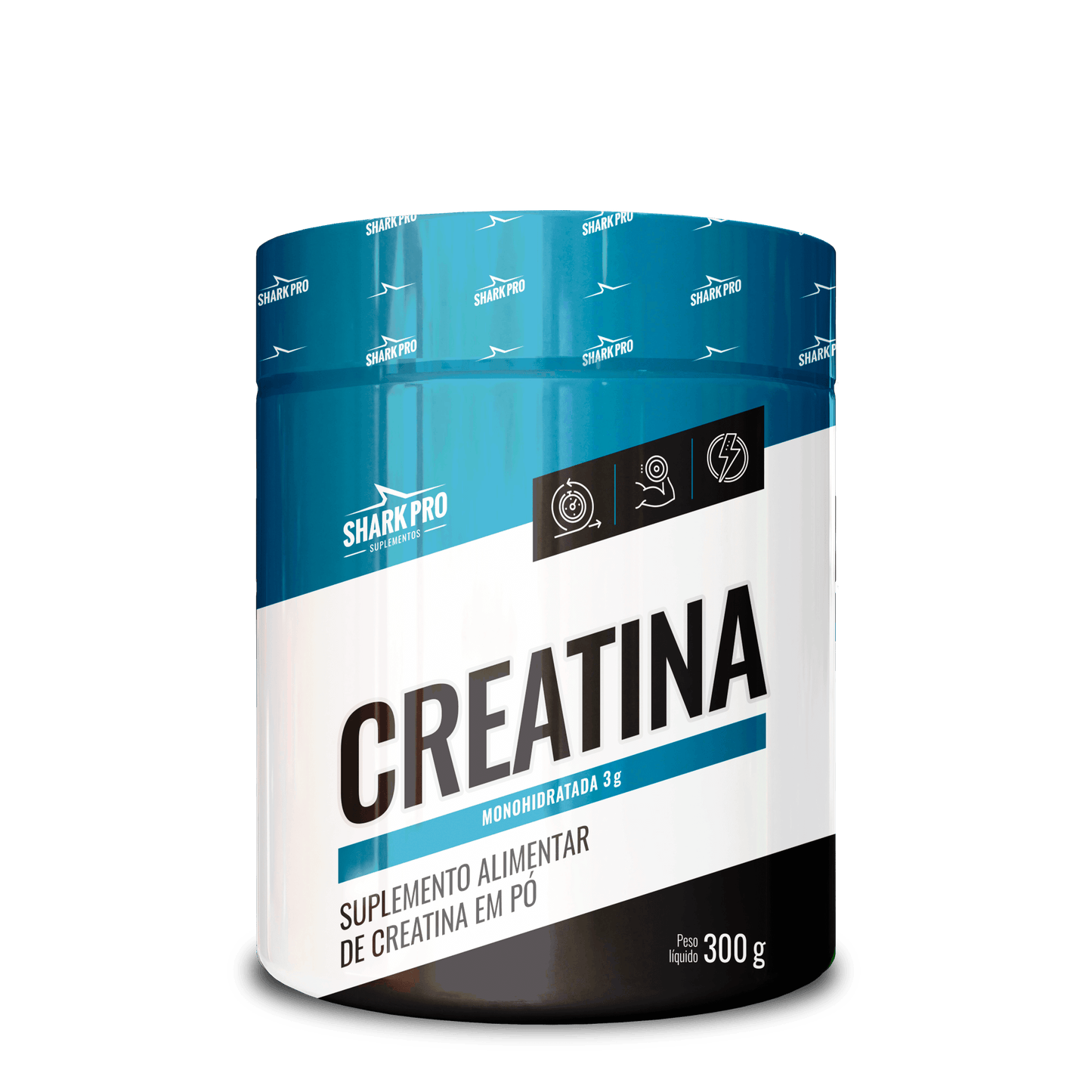 Creatina Monohidratada - Shark Pro 300g