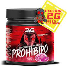 Pré Treino Prohibido Hardcore 180g