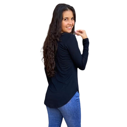 Blusa Tapa Bumbum MC Manga Longa Mullet