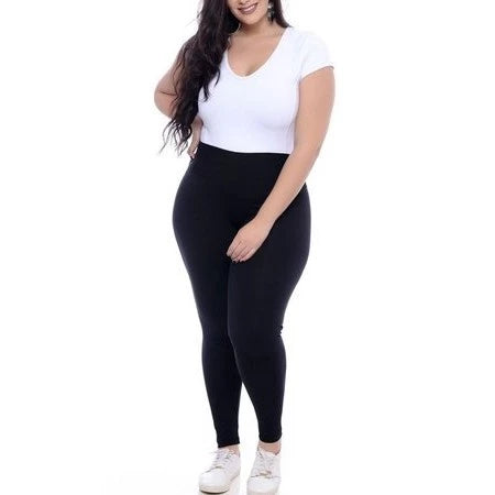 Calça legging plus size