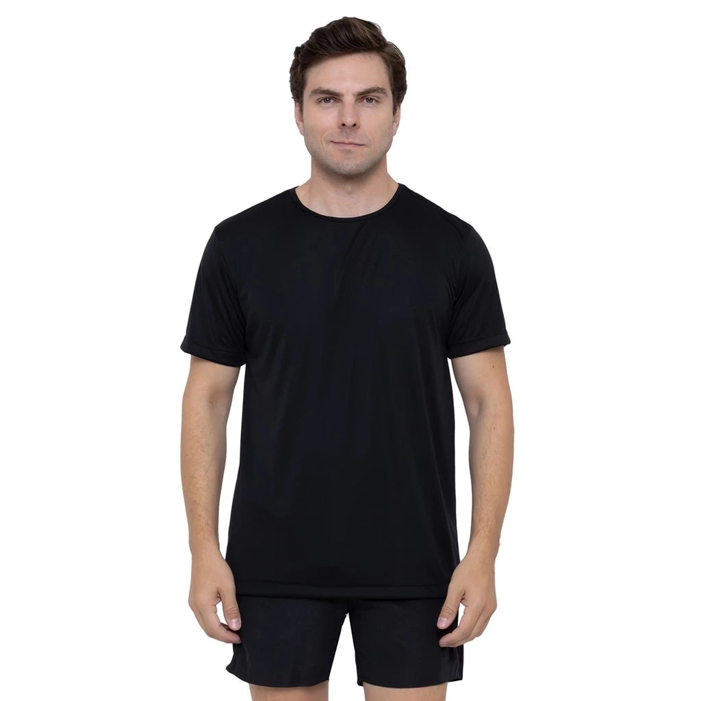 Camiseta Básica Masculina Dry Fit  UV