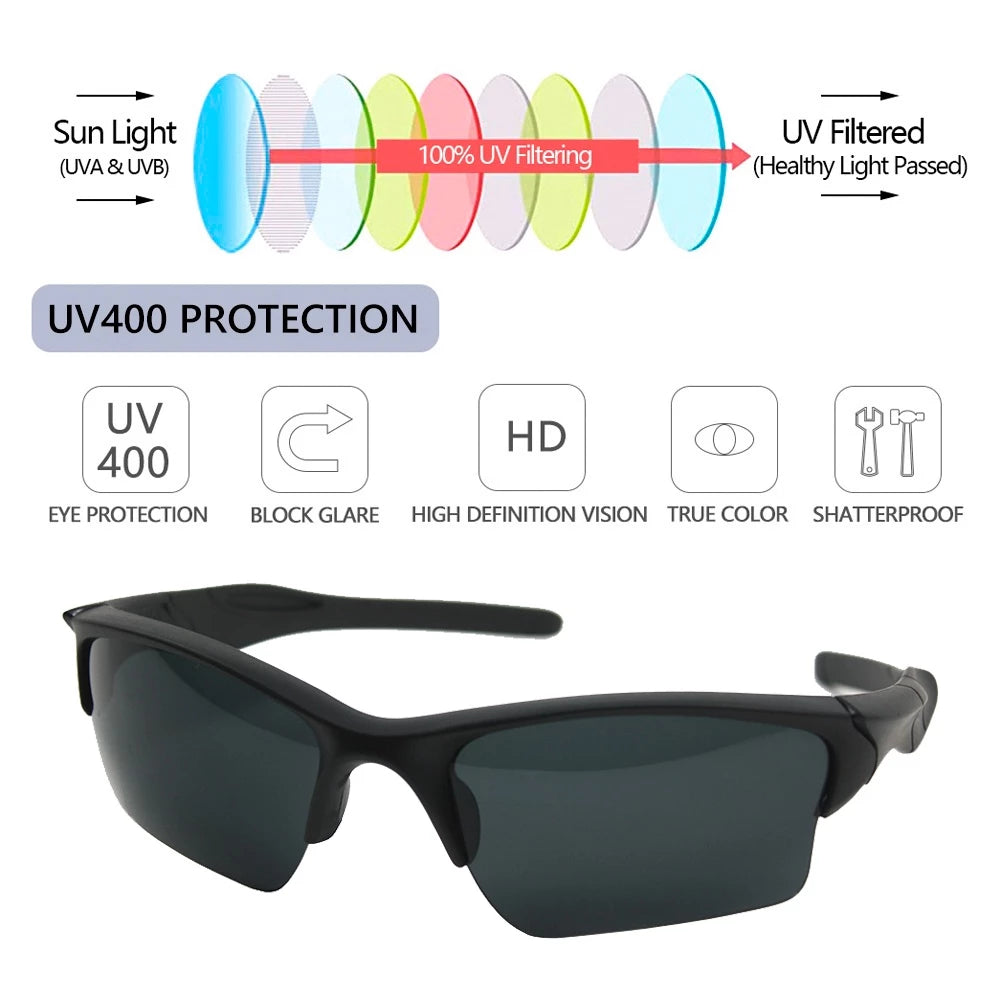 Óculos De Sol Esportivo Com Proteção UV 400