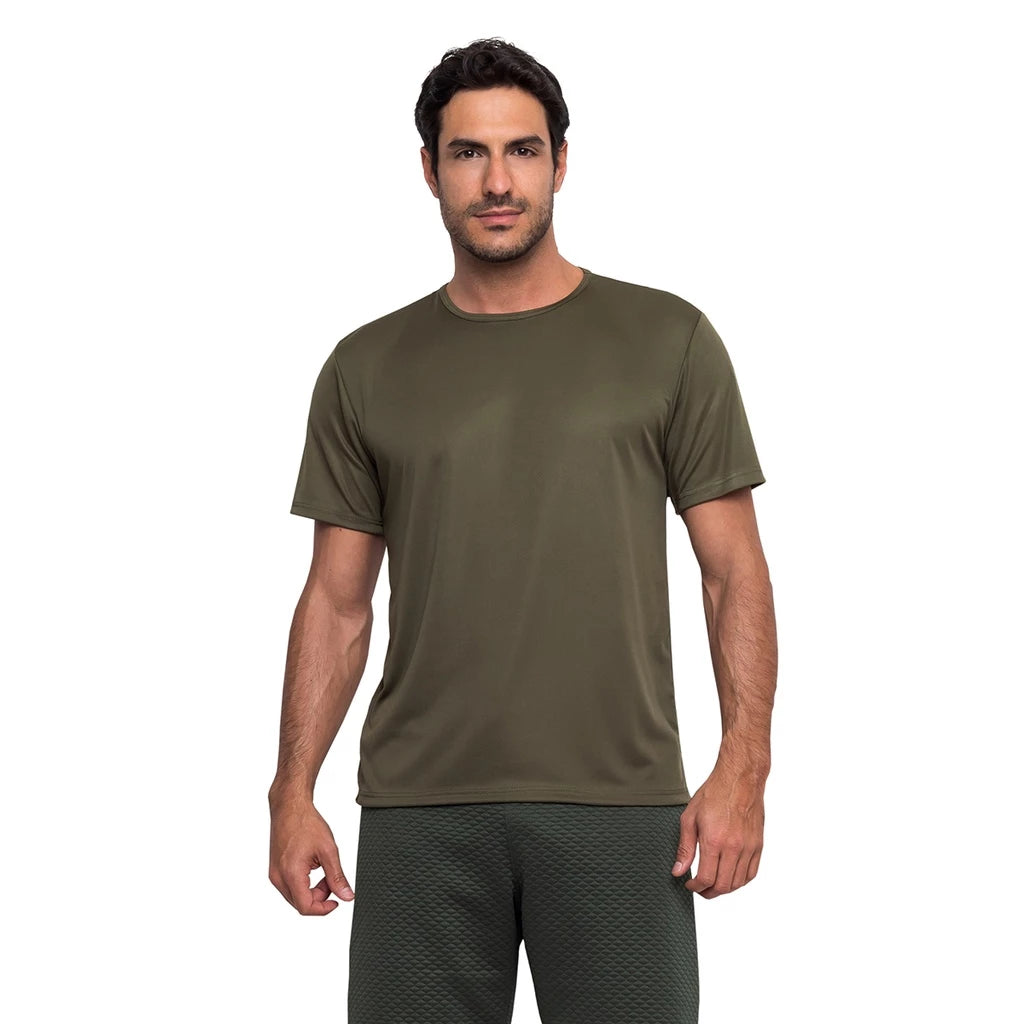 Camiseta Básica Masculina Dry Fit  UV